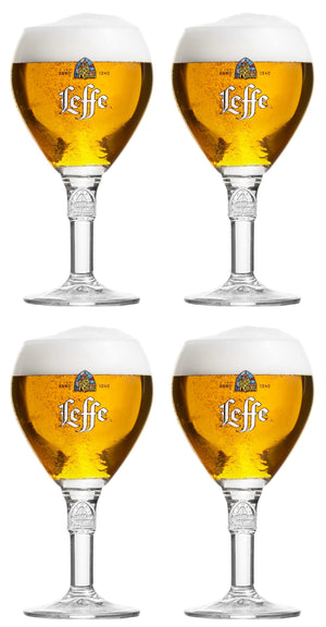 Vasos de cerveza Leffe 250 ml - 4 piezas