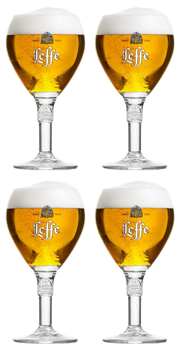 Vasos de cerveza Leffe 250 ml - 4 piezas