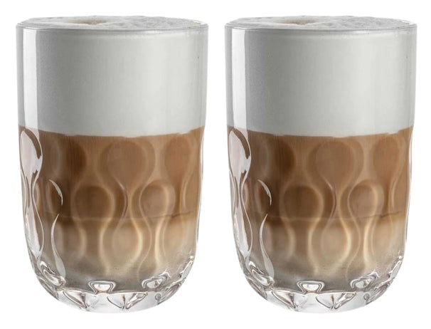 Leonardo Latte Macchiato Glasses - Gocce Due - 390 ml - 2 pieces