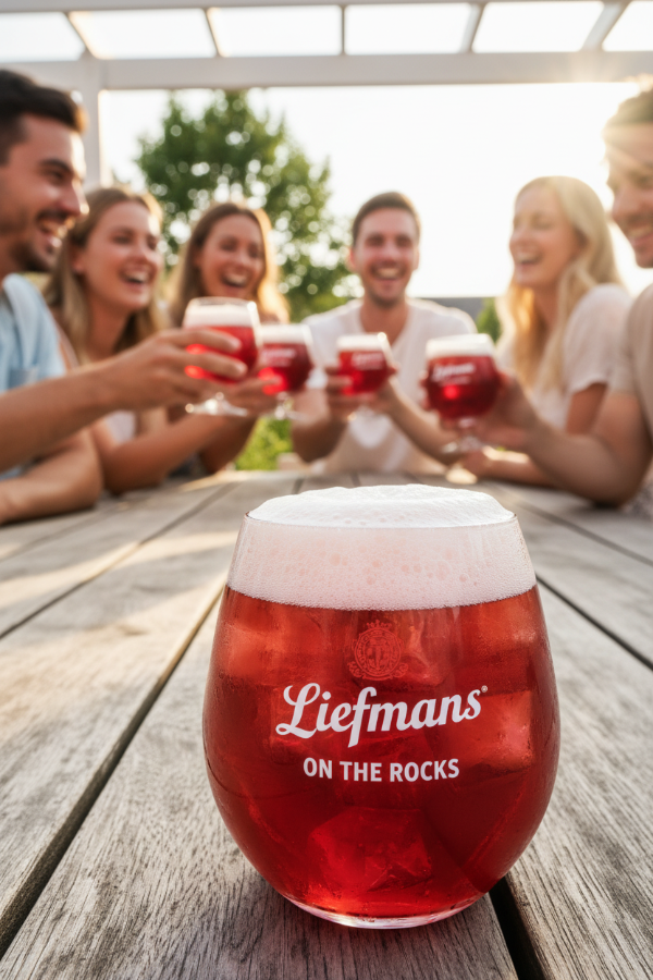 Liefmans Fruit beer glasses Fruitesse - 250 ml - 6 pieces