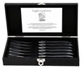 Tenedores para steak Laguiole Style de Vie Luxury Line Negro Ébano - 6 piezas