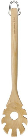 KitchenAid Spaghetti Spoon Core Birchwood 34 cm - Spaghetti Server