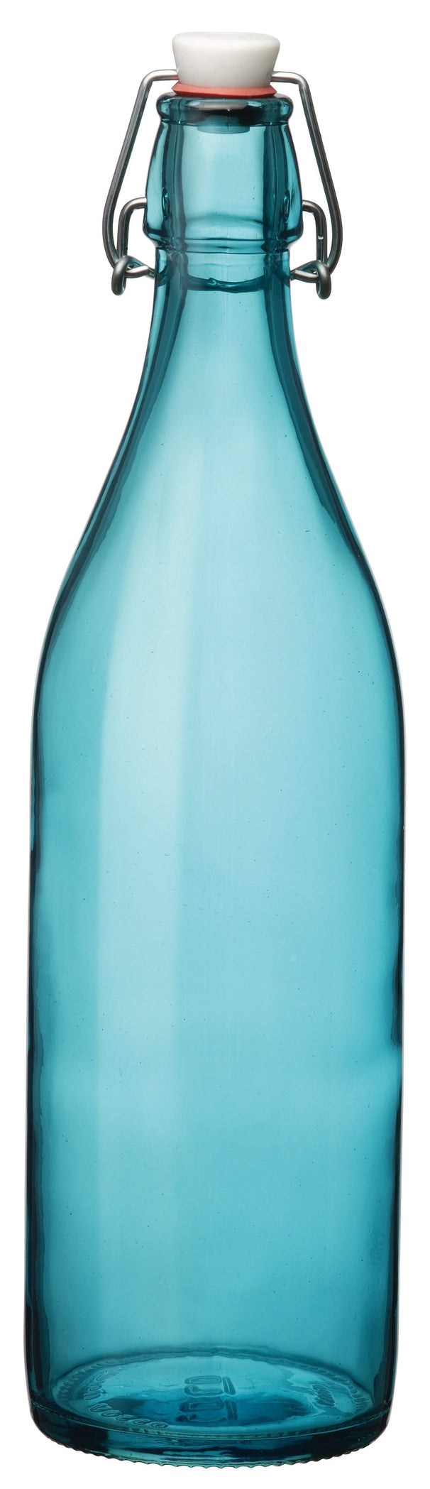 Bormioli Rocco Botella con cierre / Botella Weck Giara - Azul claro - 1 litro