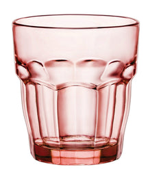 Vasos de agua Bormioli Rocco Rock Bar - Naranja - 270 ml - 6 piezas