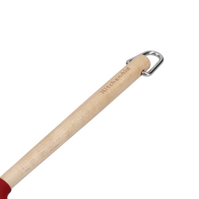 KitchenAid Spatula Core Birchwood Empire Red Silicone 32cm - Scraper Nonstick safe