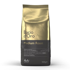 Melitta Coffee Beans / Espresso Beans Bacio d'Oro - Medium Roast - 1 Kg