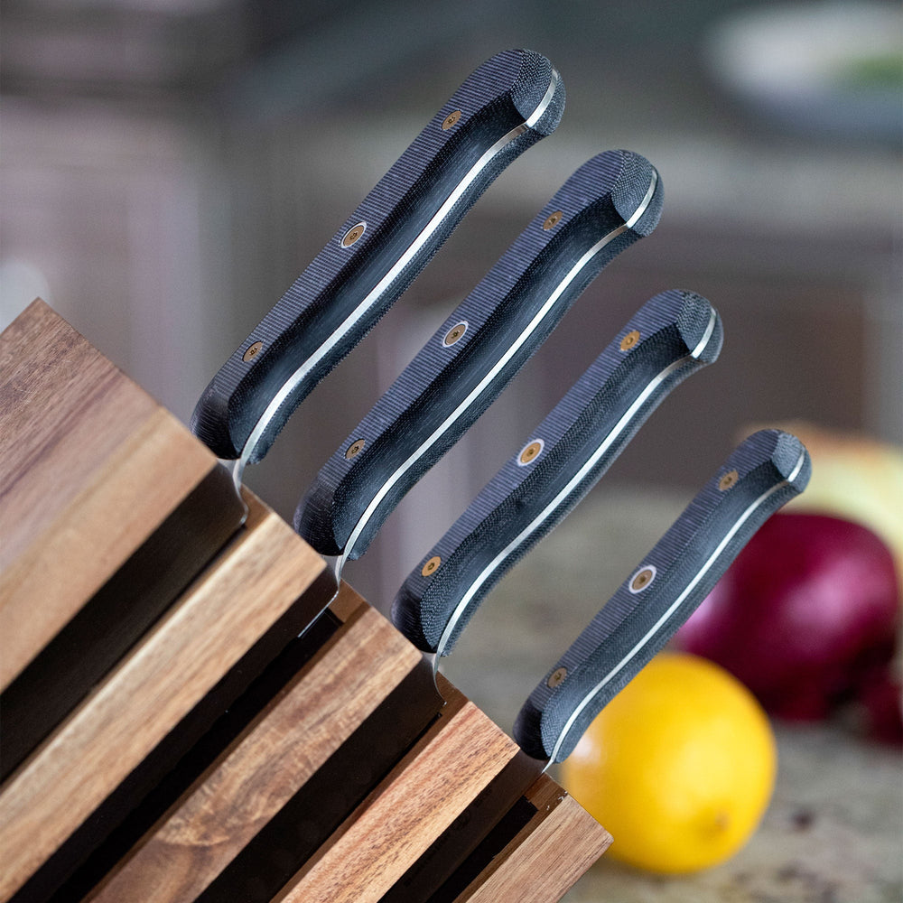 Messermeister Magnetisch Messenblok met Messen Custom 5-delig