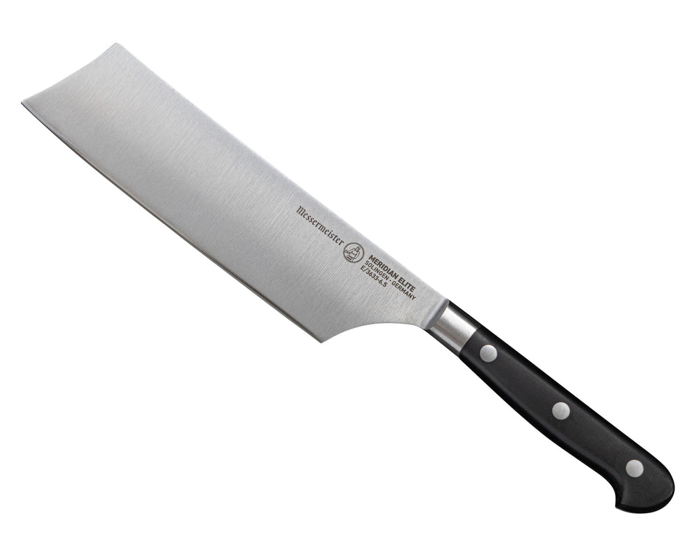 Messermeister Nakirimes / Groentemes Meridian Elite 16.5 cm - schuin aanzicht