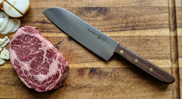 Messermeister Santoku Knife Future Walnut Wood 16.5 cm