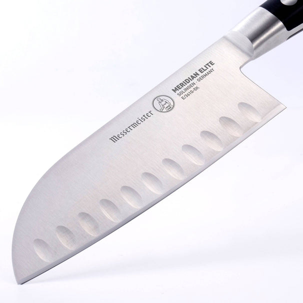 Messermeister Santoku Knife with Hollow Edge Meridian Elite 13 cm