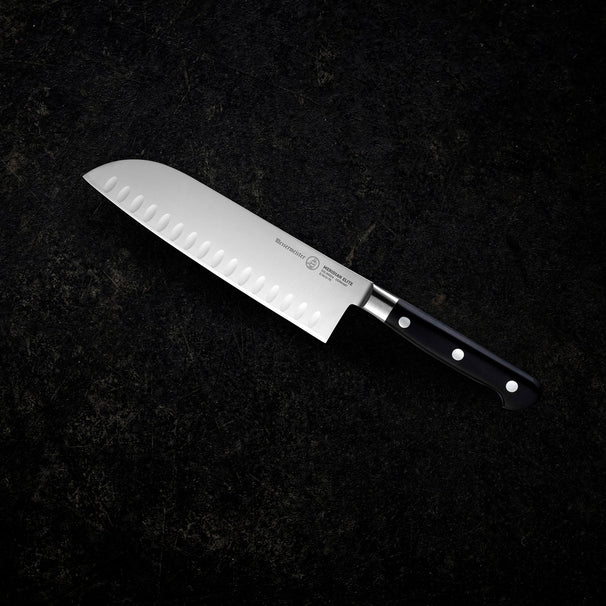 Messermeister Santoku Knife with Hollow Edge Meridian Elite 18 cm