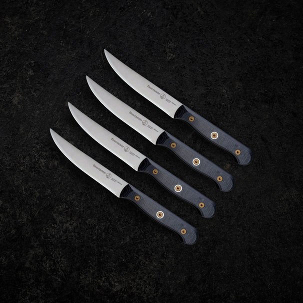 Messermeister Cuchillos chuleteros Custom 12 cm - 4 piezas