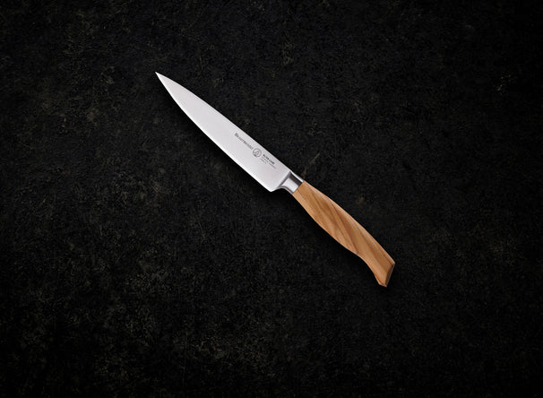 Messermeister Utility Knife Oliva Luxe Olive Wood 16 cm
