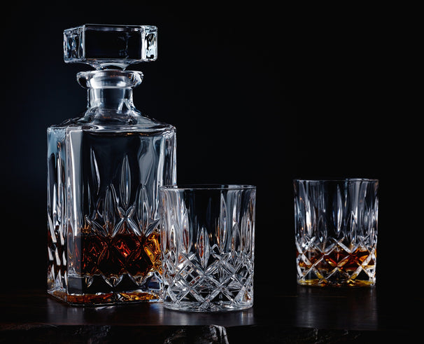 Nachtmann Whisky Set Noblesse 3-piece - Decanter 750 ml & 2 Whisky Glasses 295 ml