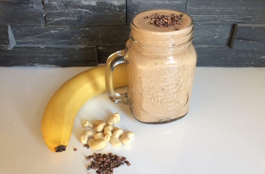 A creamy, nutritious milkshake full of energy for a great start to the day