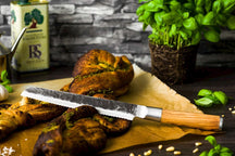 Forged Bread Knife Olive 20 cm