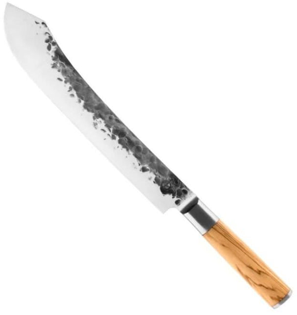 Forged Butcher Knife Olive 25.5 cm
