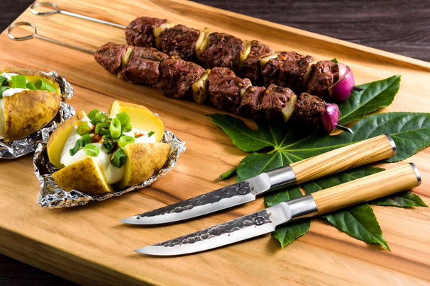Cuchillos para steak Forged Olive - 4 unidades