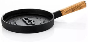 Cazuela para servir Forged Churrasco - Hierro fundido / Madera de olivo - ø 18 cm