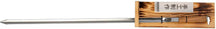 Forged BBQ Skewers Churrasco - Olive Wood / Steel - V - shape - 60cm