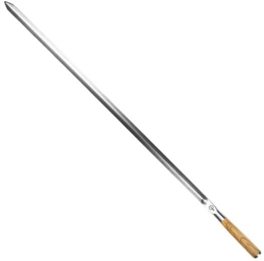 Pincho para BBQ Forged Churrasco - Madera de olivo / Acero - forma en V - 60 cm