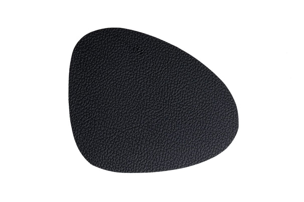 Posavasos Cookinglife - Cuero vegano - Negro - Orgánico - 13 x 11 cm - 6 unidades