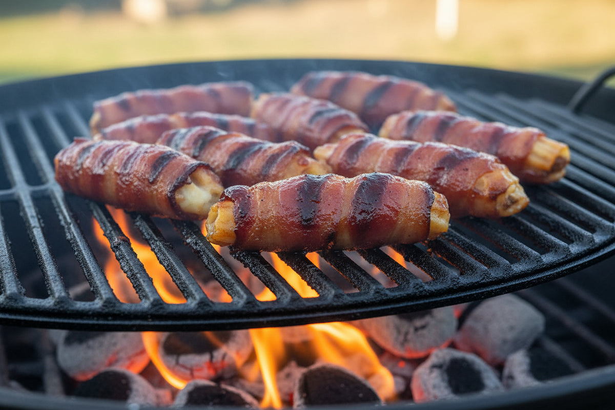 Perfect as a snack at a BBQ party, as a party bite, or simply as a bold dish for true grill enthusiasts.