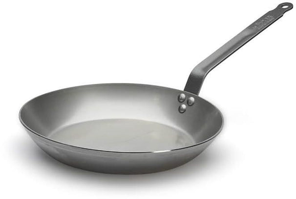Sartén De Buyer Lyonnaise Carbon Plus - Acero laminado - ø 30 cm - sin recubrimiento antiadherente