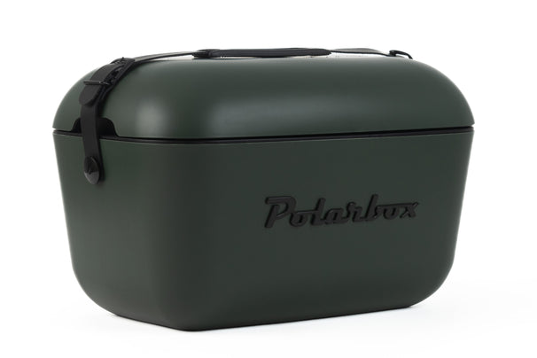 Polarbox nevera con correa - Green Forest-Black - 20 liter
