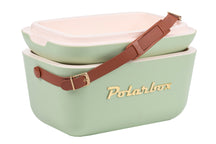 Polarbox Cooler with Shoulder Strap - Olive Green-Gold - 12 liters