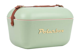 Polarbox nevera con correa - Olive Green-Gold - 20 litros