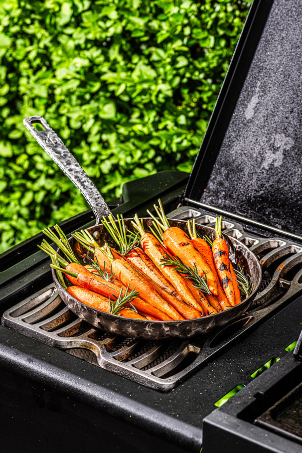 Sartén Forged de acero al carbono ø 28 cm - compatible con todas las fuentes de calor - sin recubrimiento antiadherente