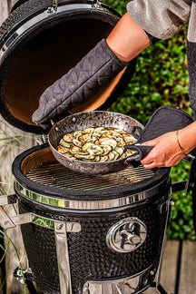 Sartén Forged de acero al carbono con 2 asas ø 24 cm - compatible con todas las fuentes de calor - sin recubrimiento antiadherente