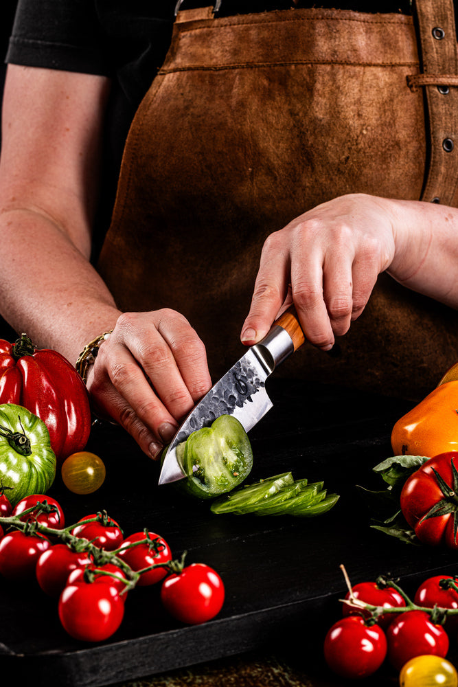 Forged Olive Office Knife - 23 cm