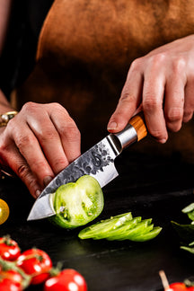 Forged Olive Office Knife - 23 cm