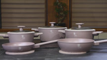 BerlingerHaus Cookware Set Taupe 7-Piece - Cooking Pot Ø 20, 24, 28 cm & Frying Pan Ø 20, 24 cm - Suitable for All Heat Sources