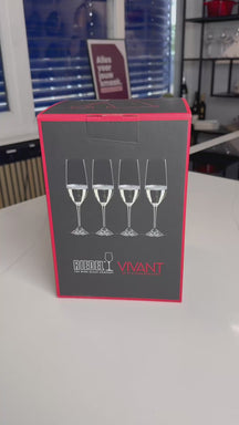 Riedel Champagne Glasses Vivant - 290 ml - 4 pieces