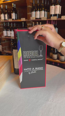 Riedel Red Wine Glass Fatto A Mano Black Tie - Bordeaux Grand Cru - 953 ml