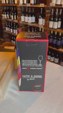 Riedel Red Wine Glass Fatto A Mano Performance - Cabernet Sauvignon - Black Stem - 834 ml