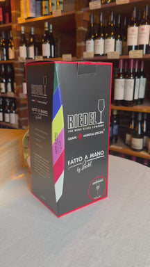 Riedel Champagne Glass Fatto A Mano Performance - Black Base - 375 ml