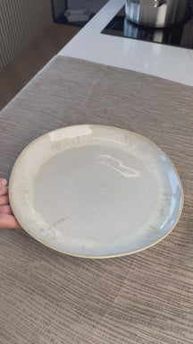 Costa Nova Juego de Vajilla Casafina Eivissa Beige Arena 18 piezas - Juego de Vajilla para 6 Personas - Diseño Moderno de Cerámica - Apto para Lavavajillas y Microondas