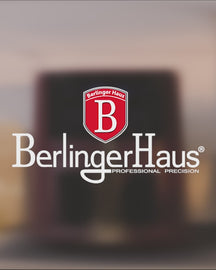 BerlingerHaus Airfryer XL Matt Burgundy - with Viewing Window - 5 Liters - 1400W
