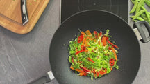 SCANPAN Wok Pan Classic Induction ø 32cm - suitable for all heat sources - standard non-stick coating