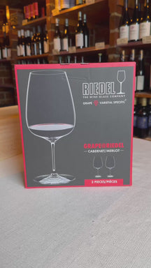 Riedel Red Wine Glasses Grape@Riedel - Cabernet / Merlot / Cocktail - 830 ml - 2 pieces