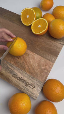 Cookinglife Citrus Juicer - Cast Iron - Lever Model - Orange