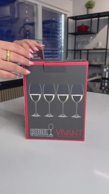 Riedel White Wine Glasses Vivant - 340 ml - 4 pieces