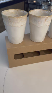 Costa Nova Tazas Grespresso White 375 ml - 3 piezas