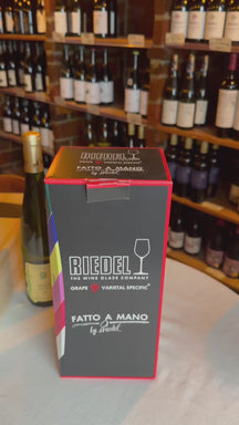 Riedel White Wine Glass Fatto A Mano Black Tie - Riesling - 400 ml