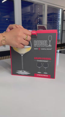 Riedel White Wine Glasses / Gin Tonic Glasses Grape@Riedel - Chardonnay / Gin Tonic - 650 ml - 2 pieces