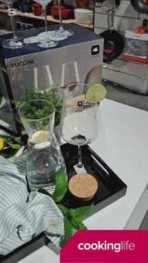 Leonardo White Wine Glasses / Riesling Wine Glasses Puccini - 400 ml - 6 pieces